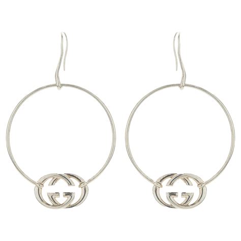 gucci hoop earrings|gucci stud earrings sale.